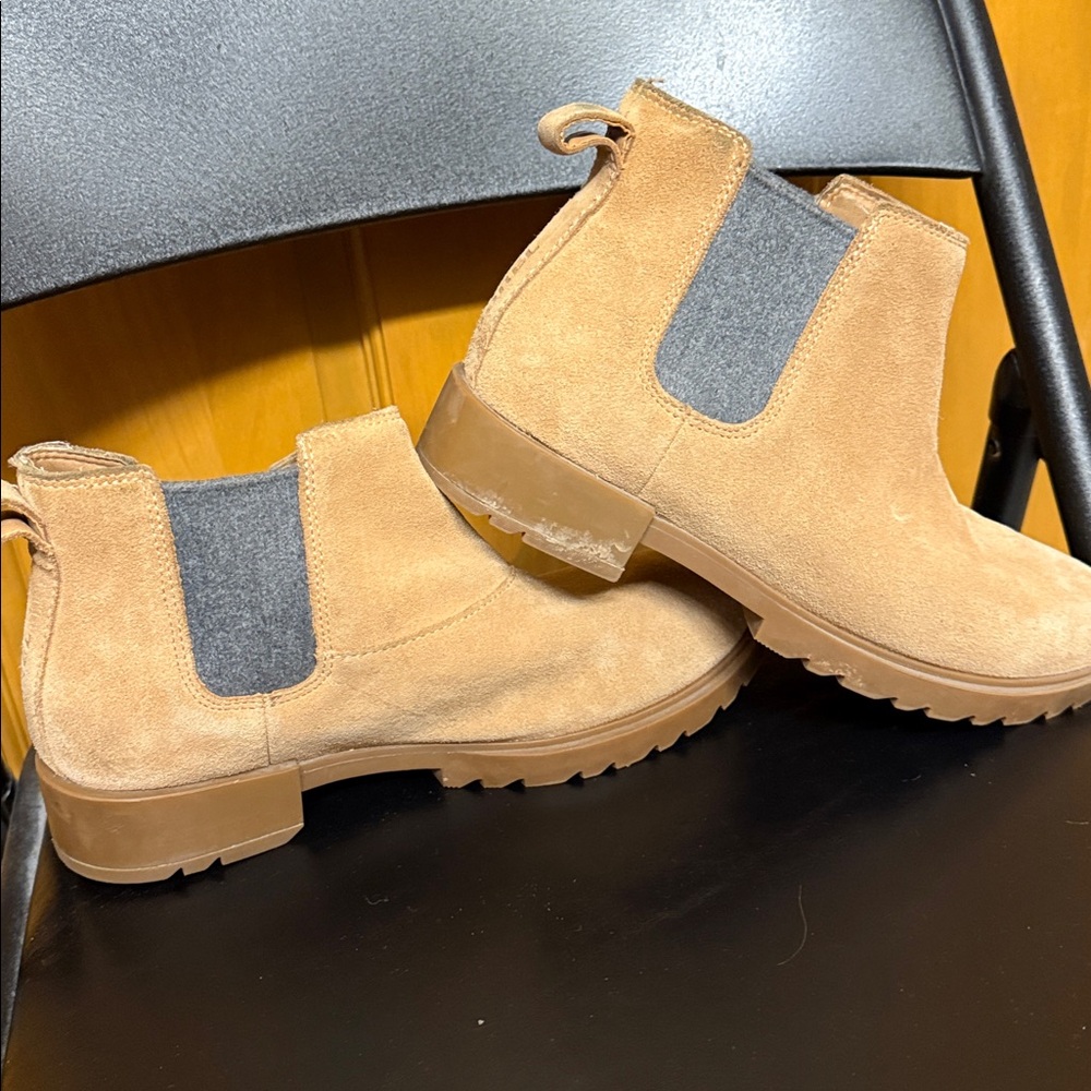 Sorel Tan Suede Ankle Boots - Picture 11 of 12